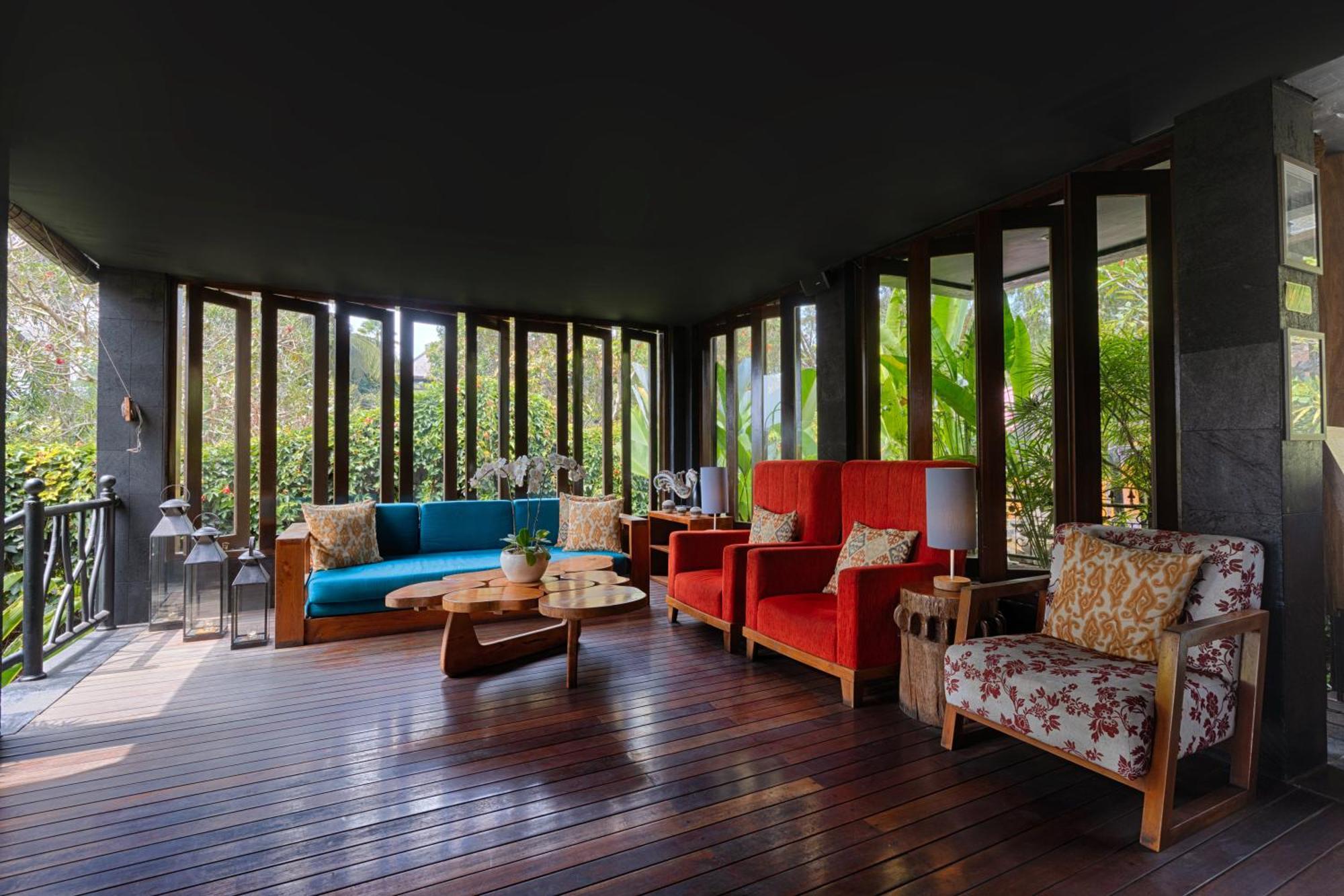Black Penny Villas Ubud Exterior foto