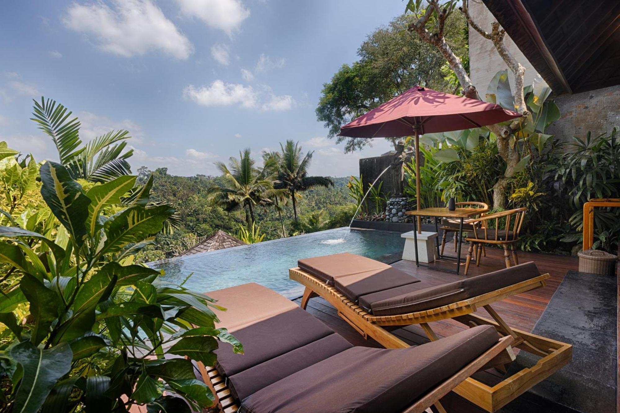 Black Penny Villas Ubud Exterior foto